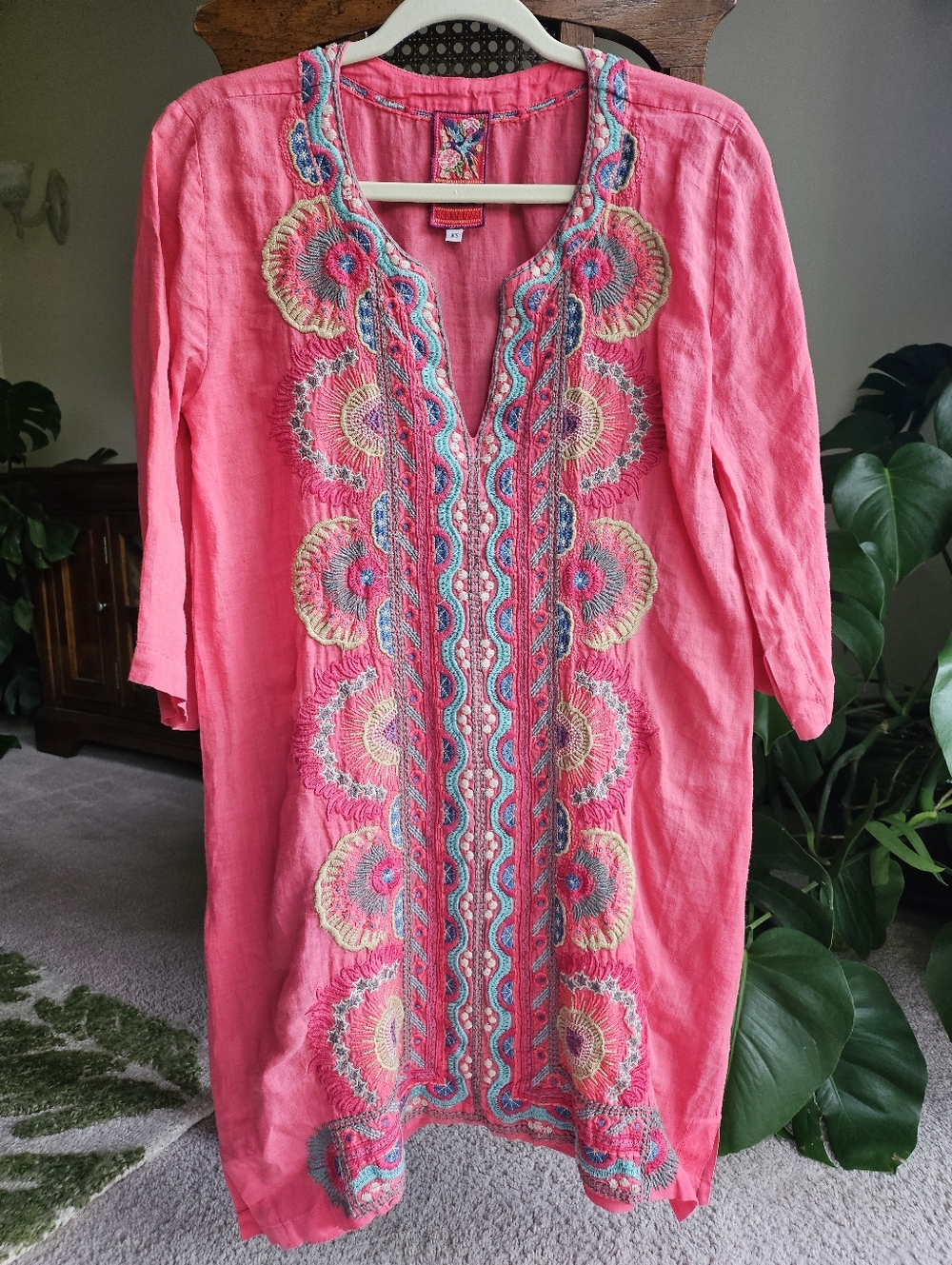 Johnny Was Marisol Swing Tunic Dress